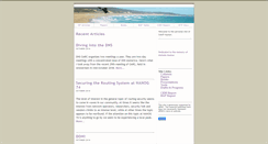Desktop Screenshot of potaroo.net