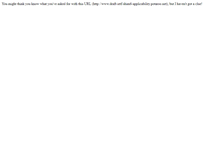 Tablet Screenshot of draft-ietf-shim6-applicability.potaroo.net